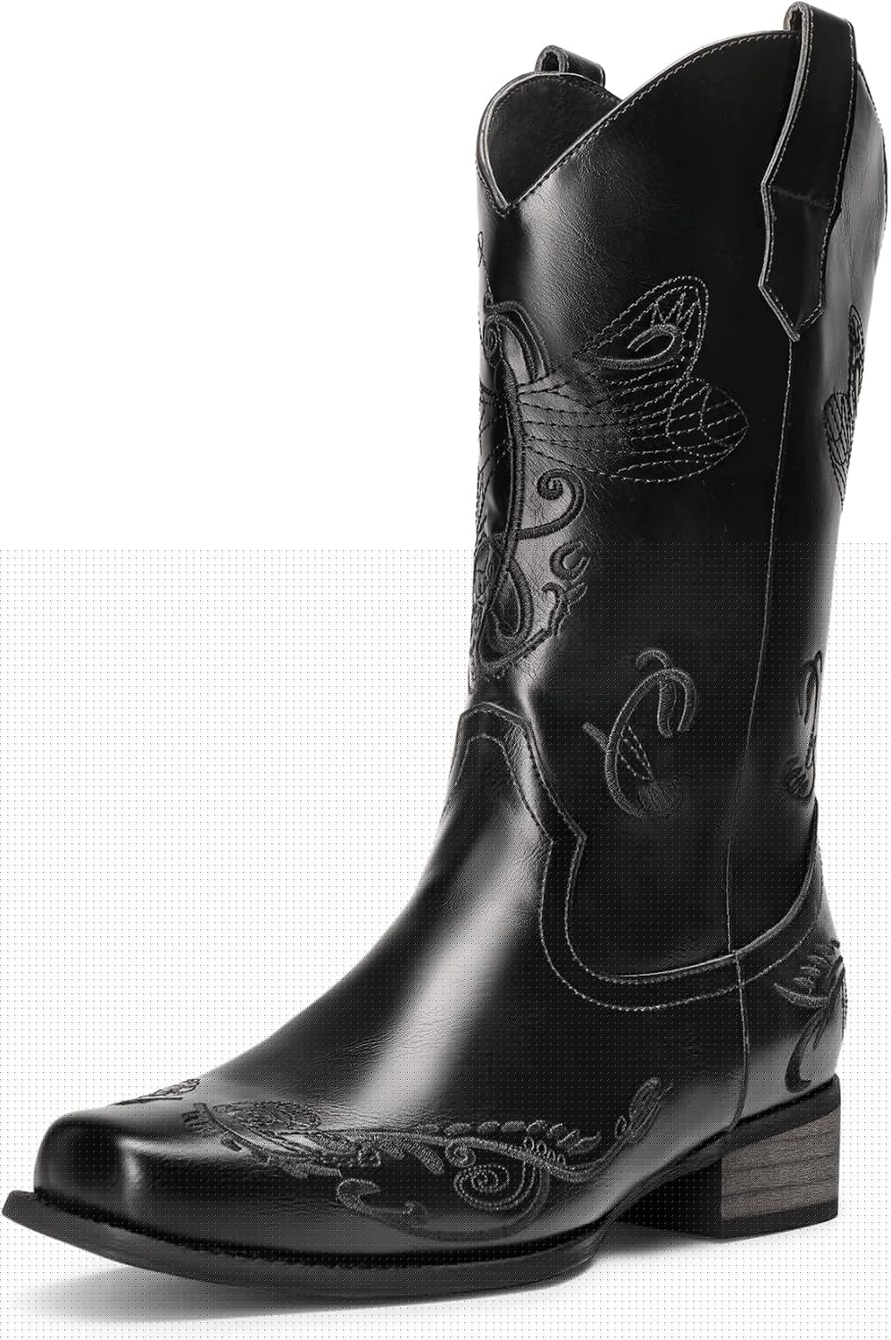 DREAM PAIRS Women's Square Toe Cowboy Boots for Every Occasion