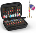 Fishing Lures Spinner Baits Kit - Bright Metal Spinnerbaits for Bass