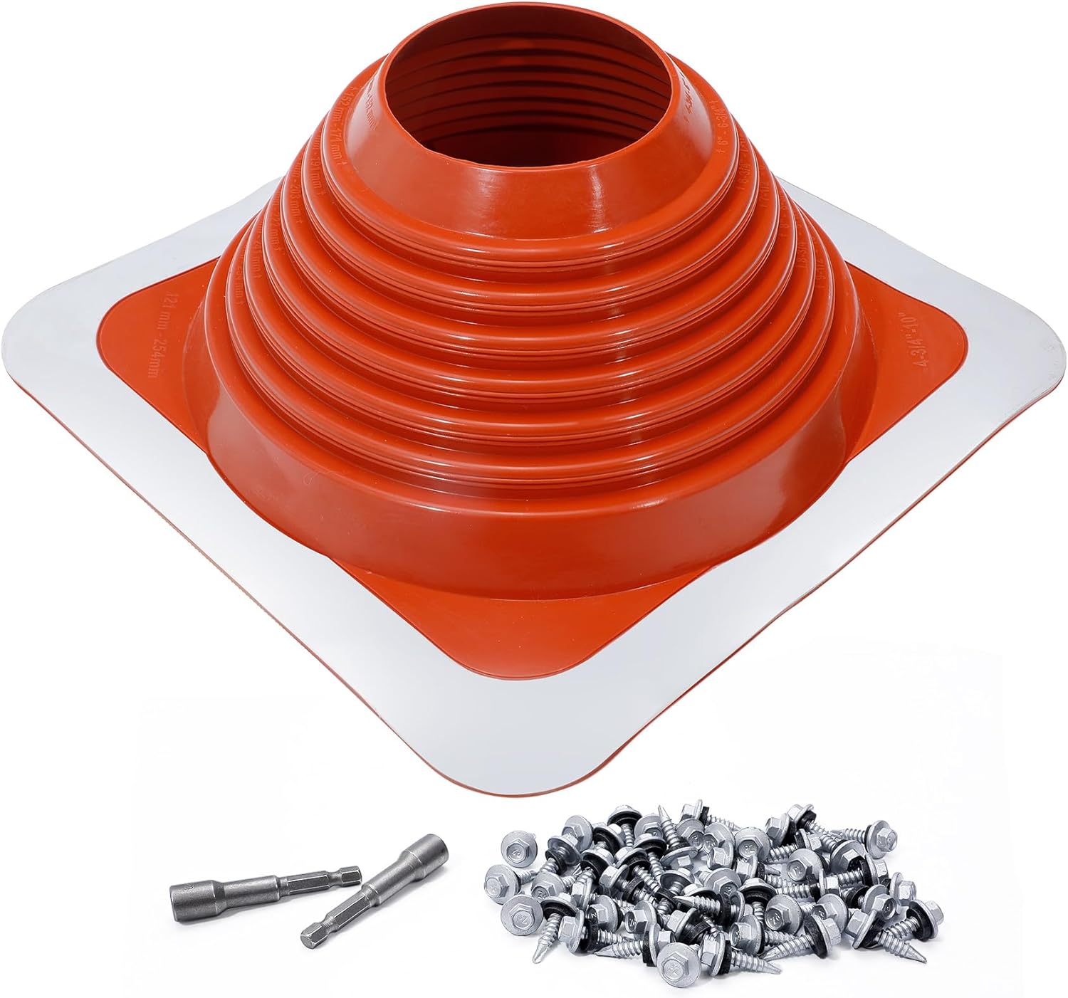 Durable #7 Metal Roof Pipe Flashing Boot for Chimney Sealing