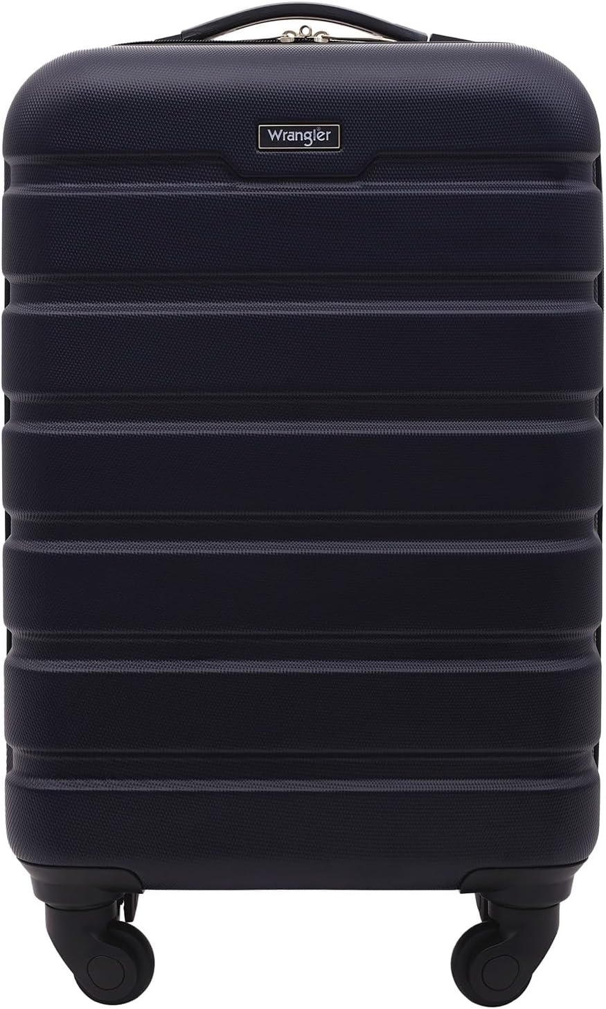 Wrangler 21.5 Spinner Carry-On Luggage for Easy Travel