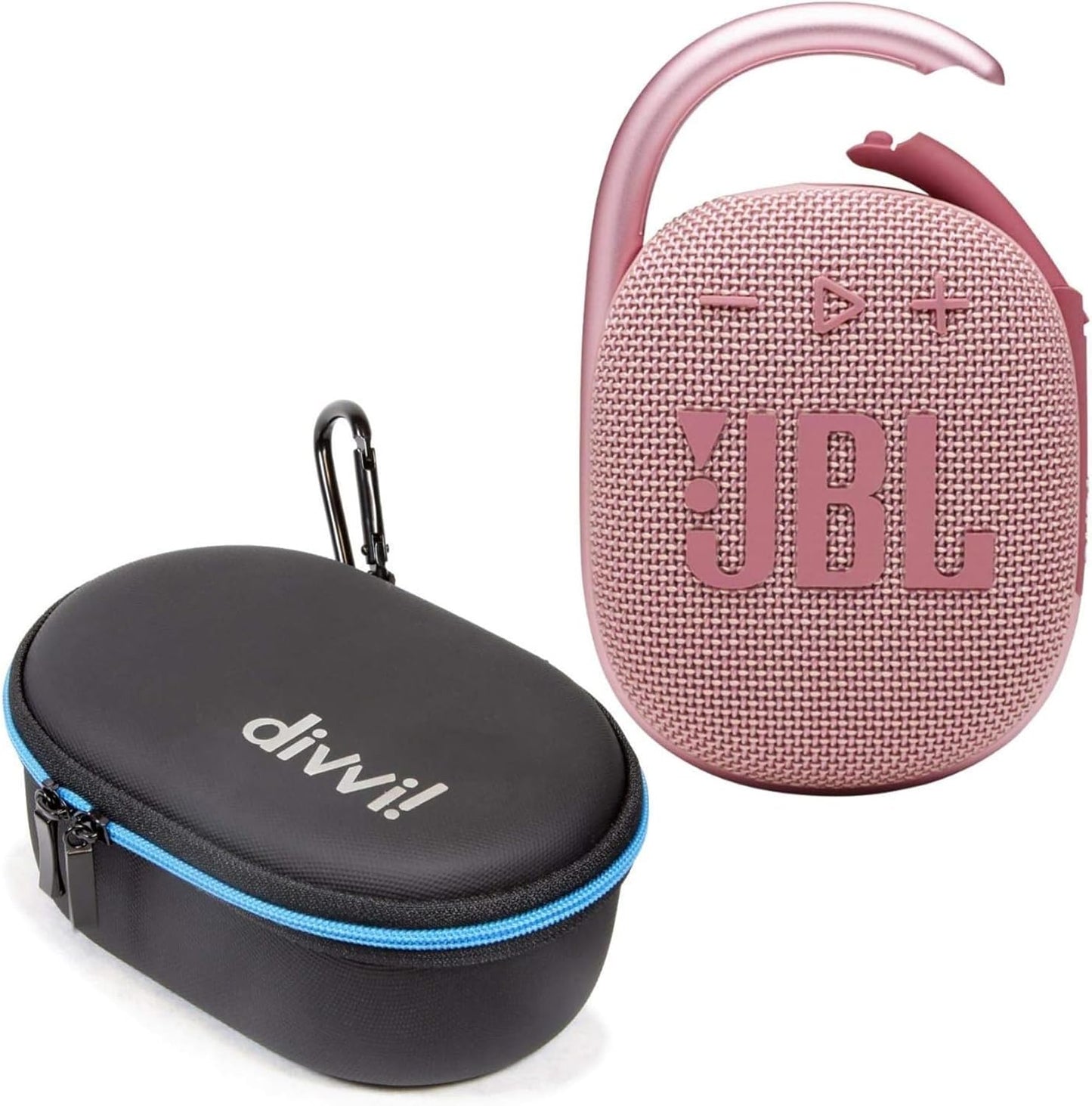 JBL Clip 4 Portable Bluetooth Speaker Bundle with Hardshell Case
