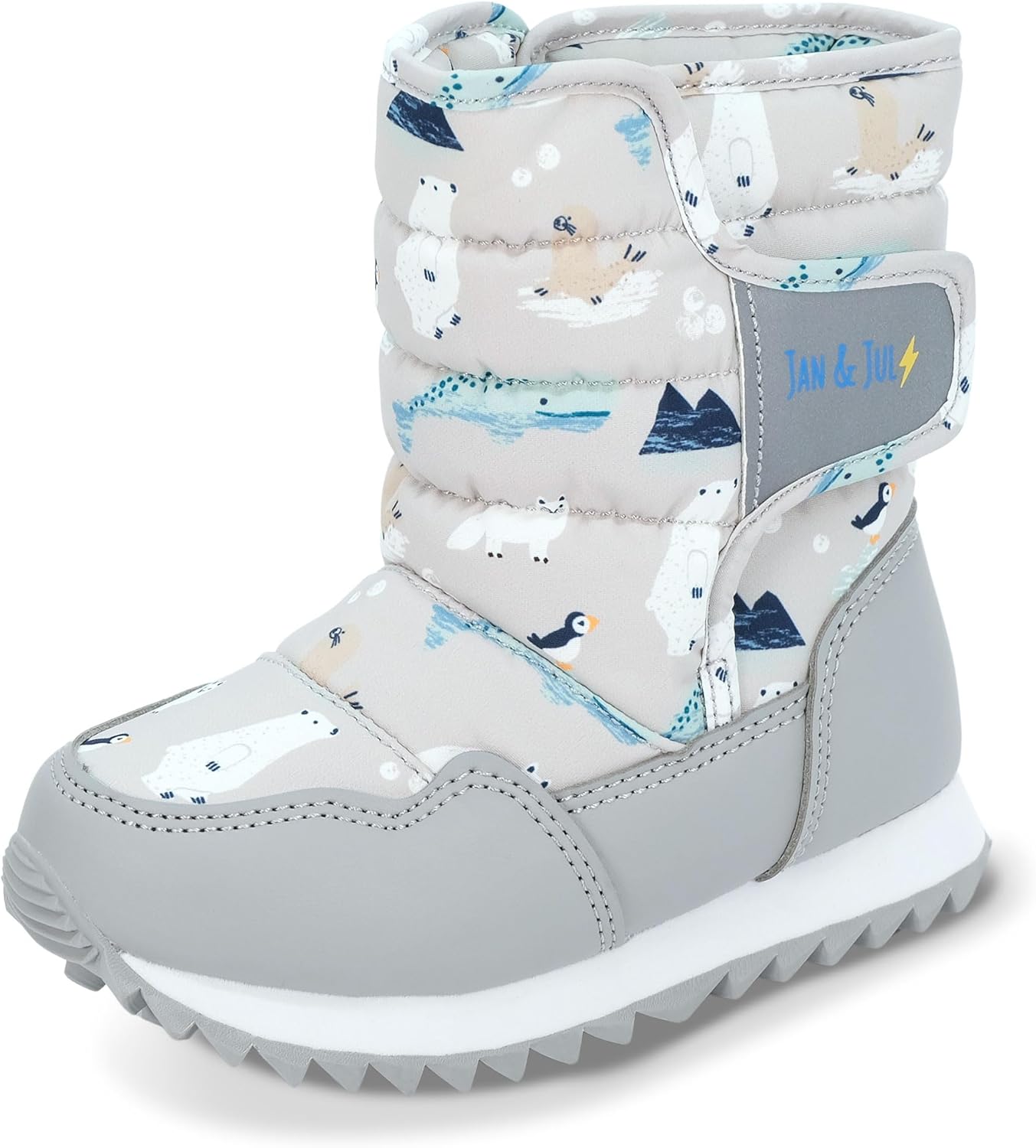 JAN & JUL Water-Resistant Snow Boots for Toddlers and Kids