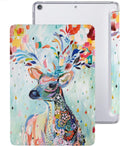 iPad Air 3 10.5 Case - DuraSafe Trifold Clear Back Deer Print