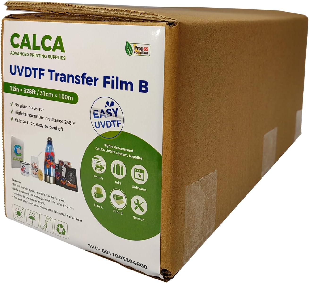 Direct Print On Stickers with CALCA UV DTF Film