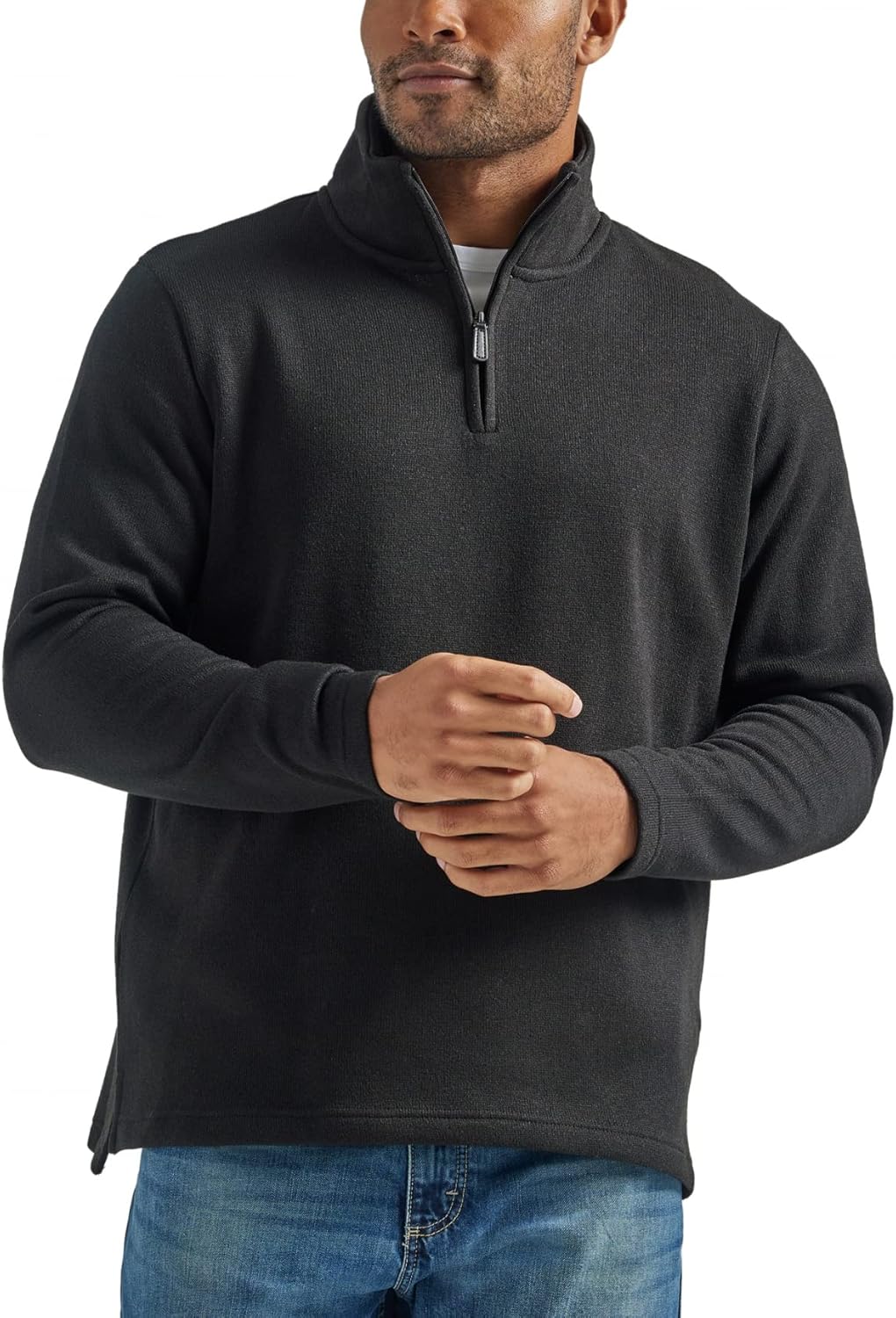 Cozy Quarter-Zip Sweater by Wrangler Authentics