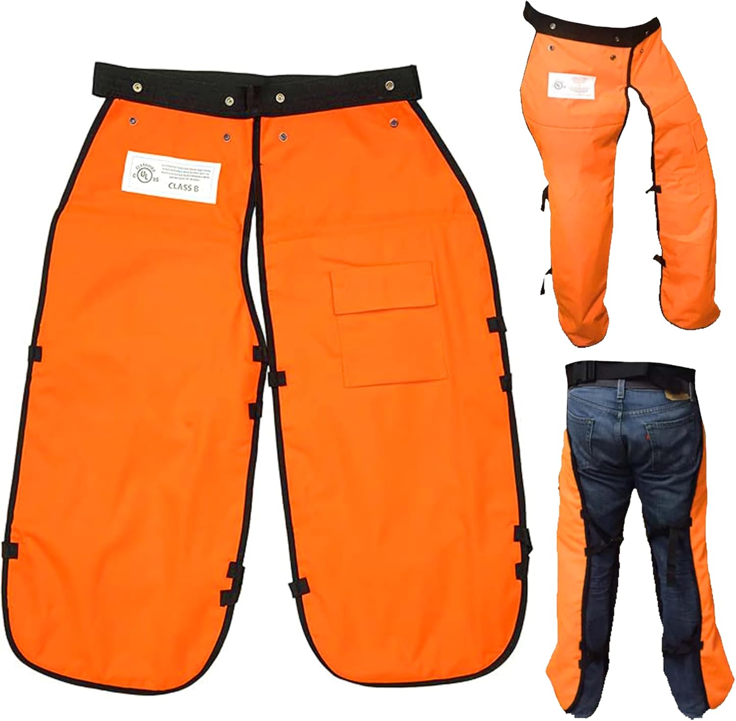 FORESTER Chainsaw Chaps for Men & Women - Safety & Comfort