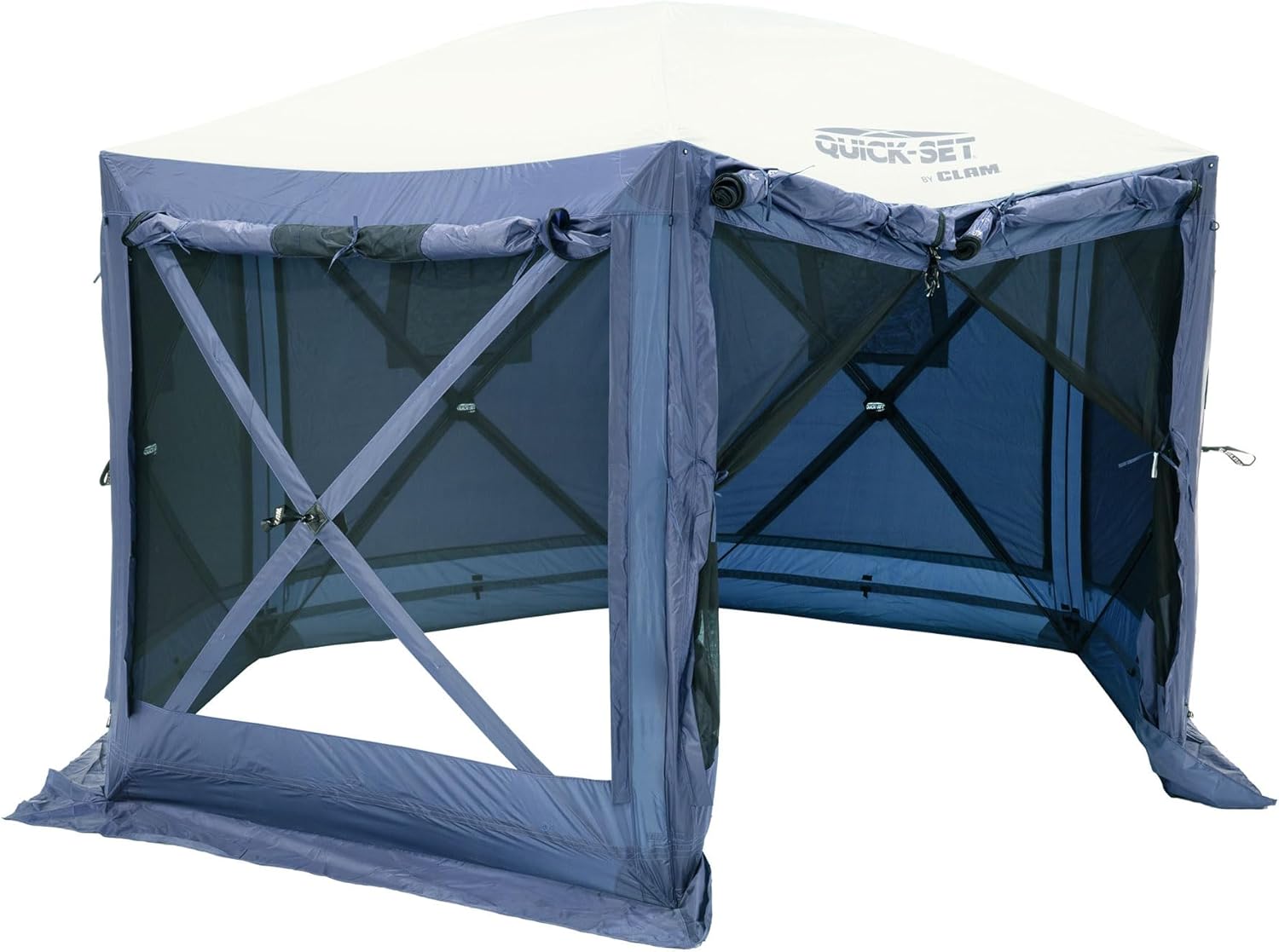CLAM Pop Up Screen Tent, 12.5', Blue