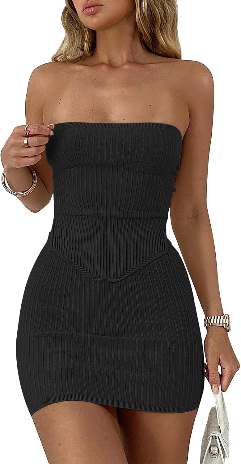Stylish ANRABESS Women 2 Piece Skirt Sets for Summer Fun