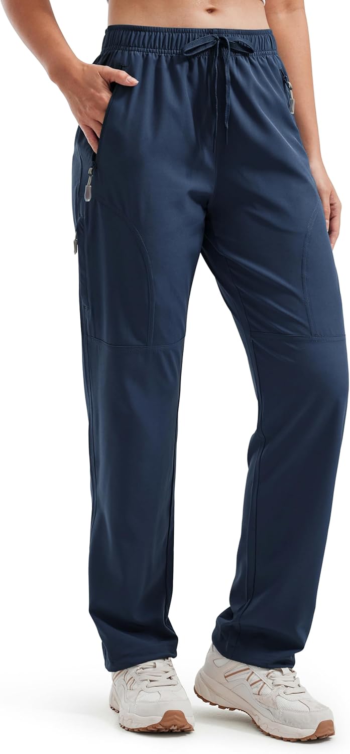 Libin Women's Hiking Pants Lightweight Quick Dry Cargo Pants