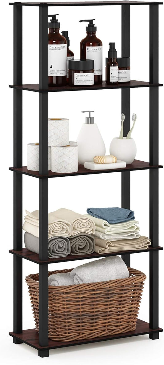 Furinno Turn-N-Tube 5-Tier Multipurpose Shelf for Storage
