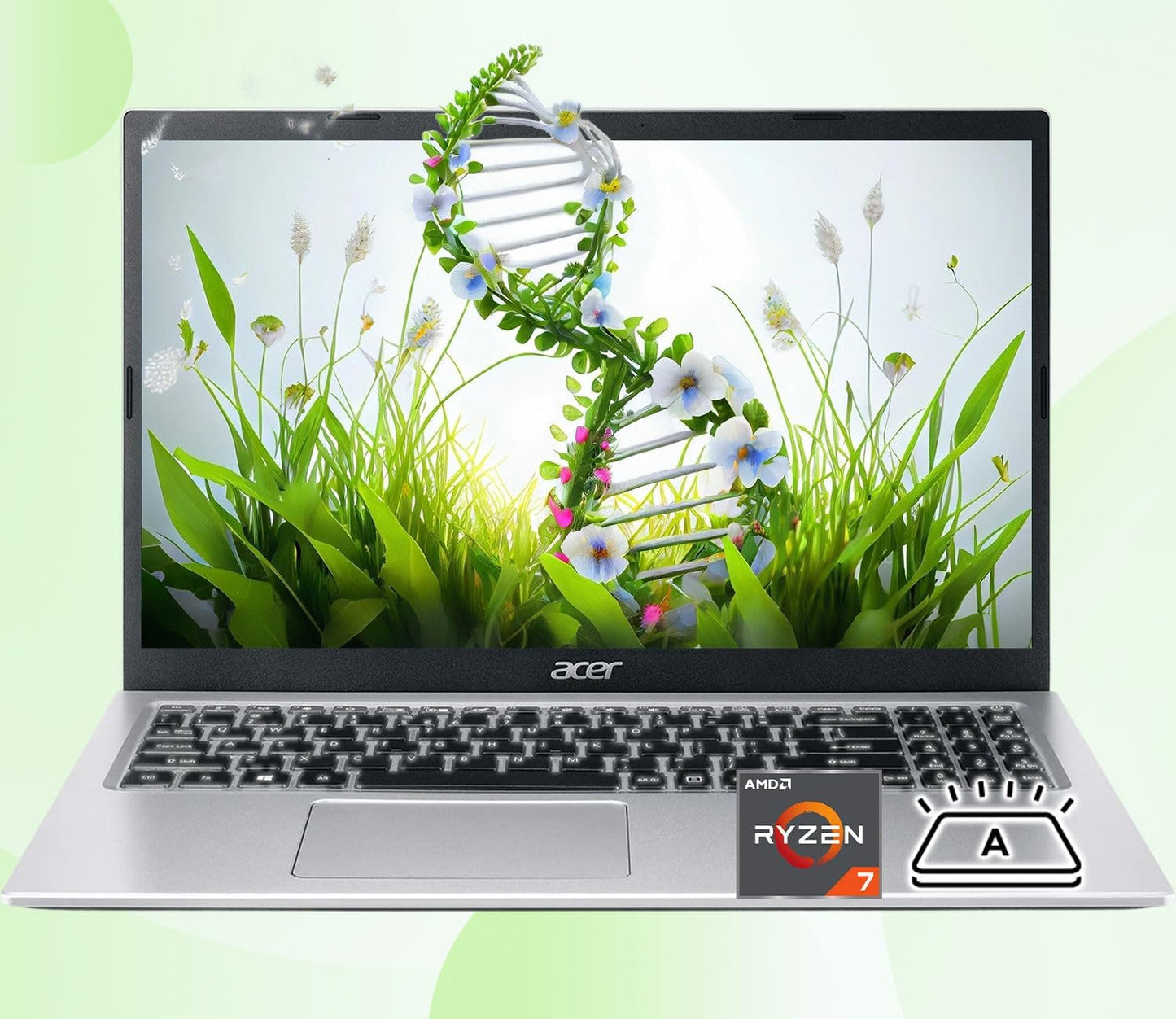 Acer Aspire 3 Laptop with Ryzen 7, 16GB RAM, and FHD Display