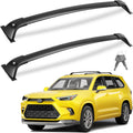 KINGGERI Lockable 260LBS Roof Rack Cross Bars - Fits Grand Highlander