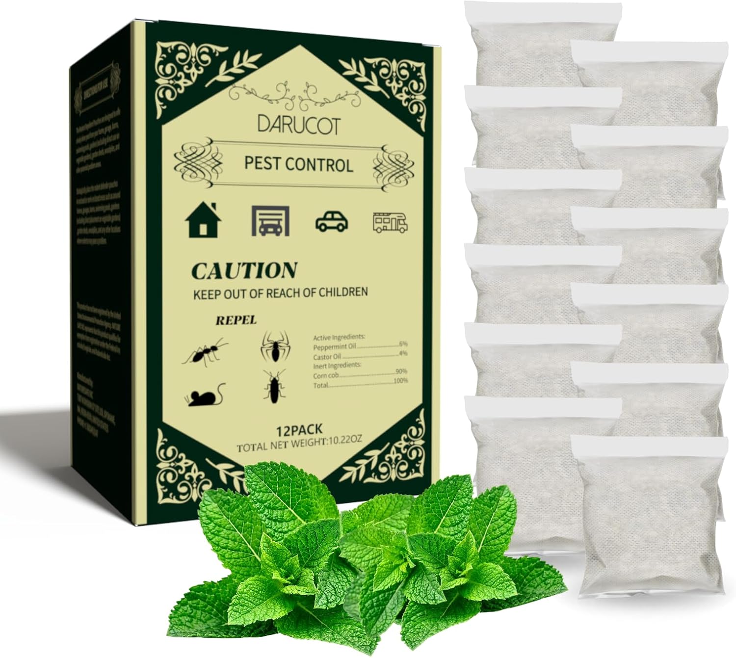 DARUCOT High-Strength RV Rodent Repellent