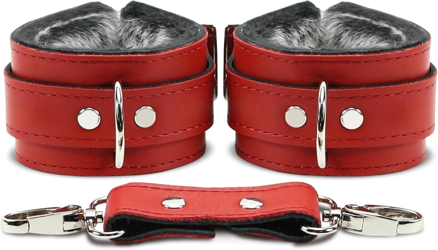 Premium BDSM Barcelona Cuffs for Couples by VP Leather