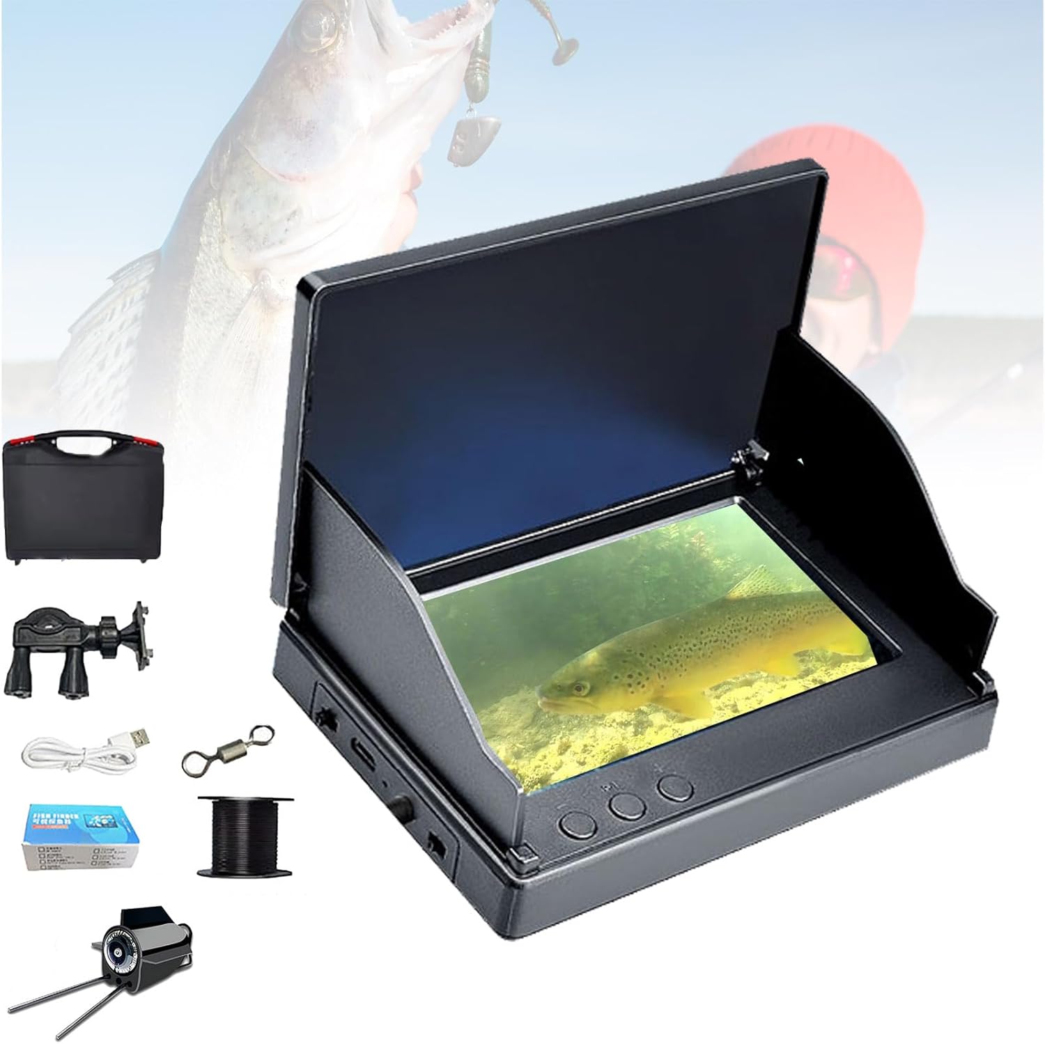 Crystal Clear Fish Finder Camera