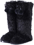 Forfoot Slipper Boots Cozy Indoor Booties for Women - Warm, Cushiony