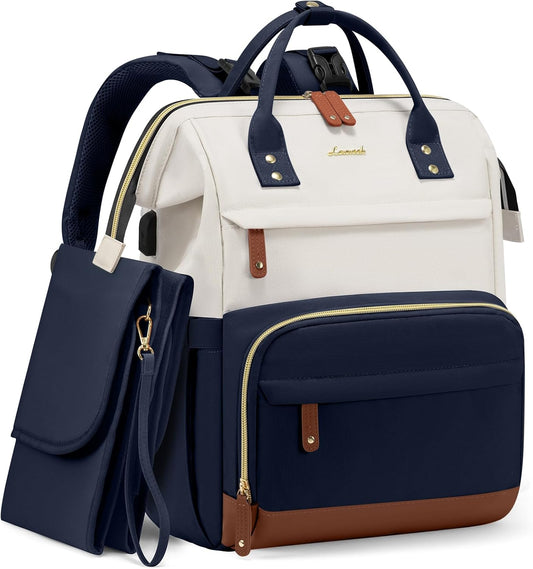 LOVEVOOK Diaper Bag Backpack with Changing Station for Parents