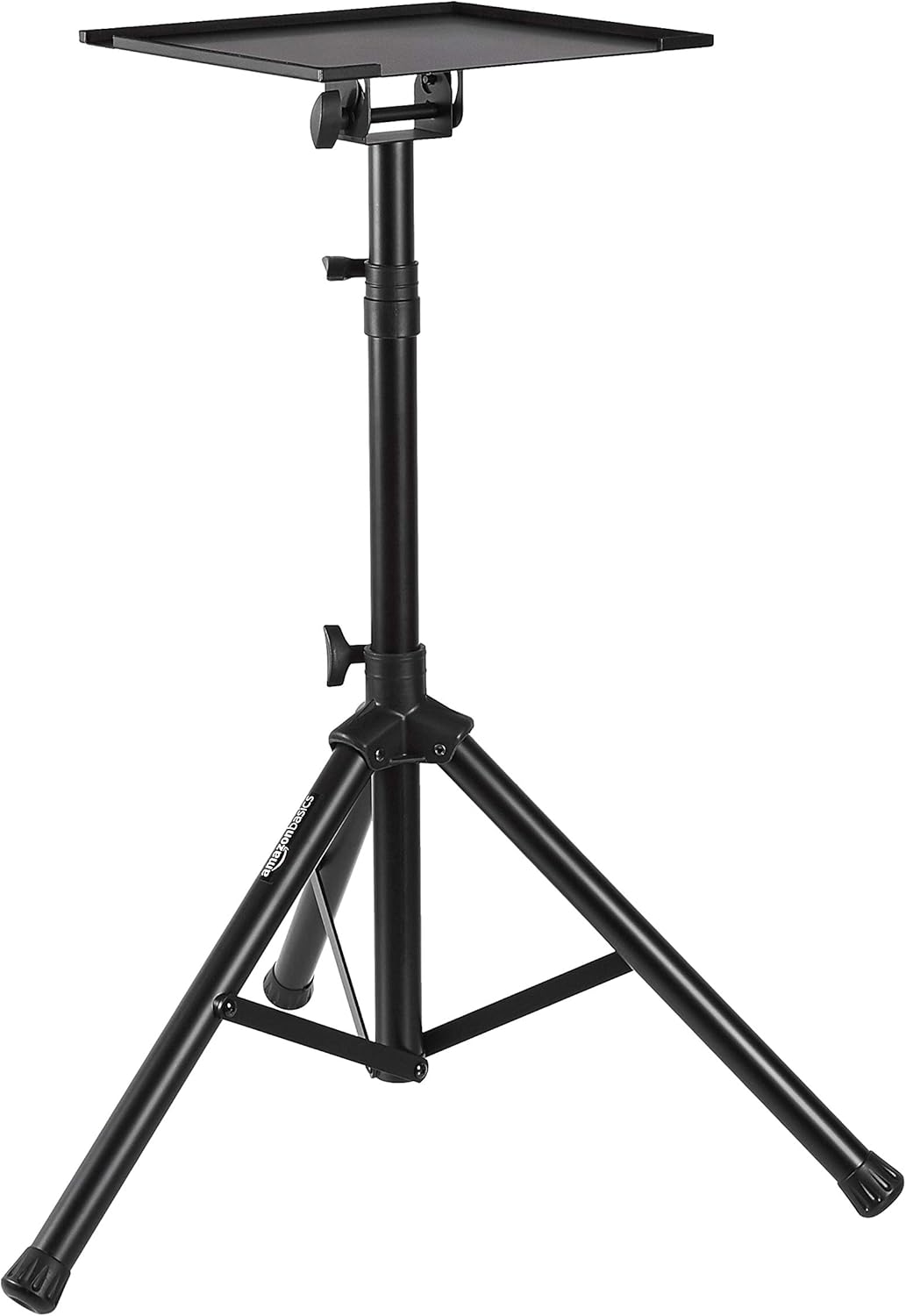 Versatile Adjustable Tripod Stand for Work & Play, Black