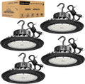 UFO LED High Bay Light 300W 5700K 4Pack - Powerful Warehouse Lighting