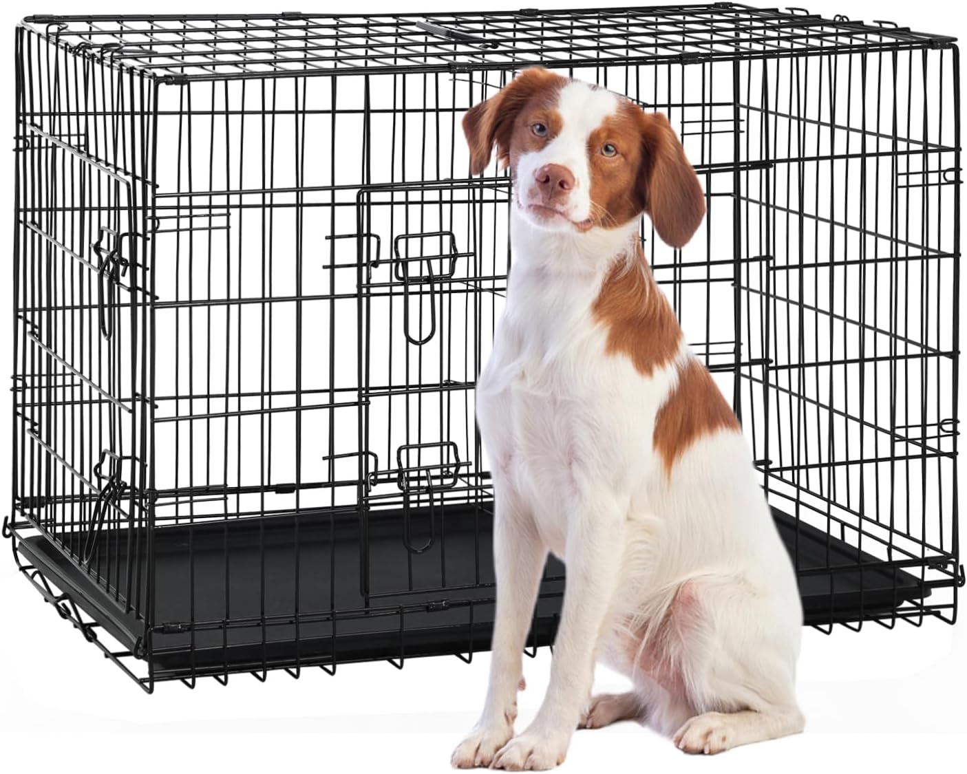 42 Inch Extra Large Dog Crate for Safe and Comfortable Pets