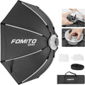 37.4in Octagonal Softbox with Honeycomb Grid - Quick Release Bowens