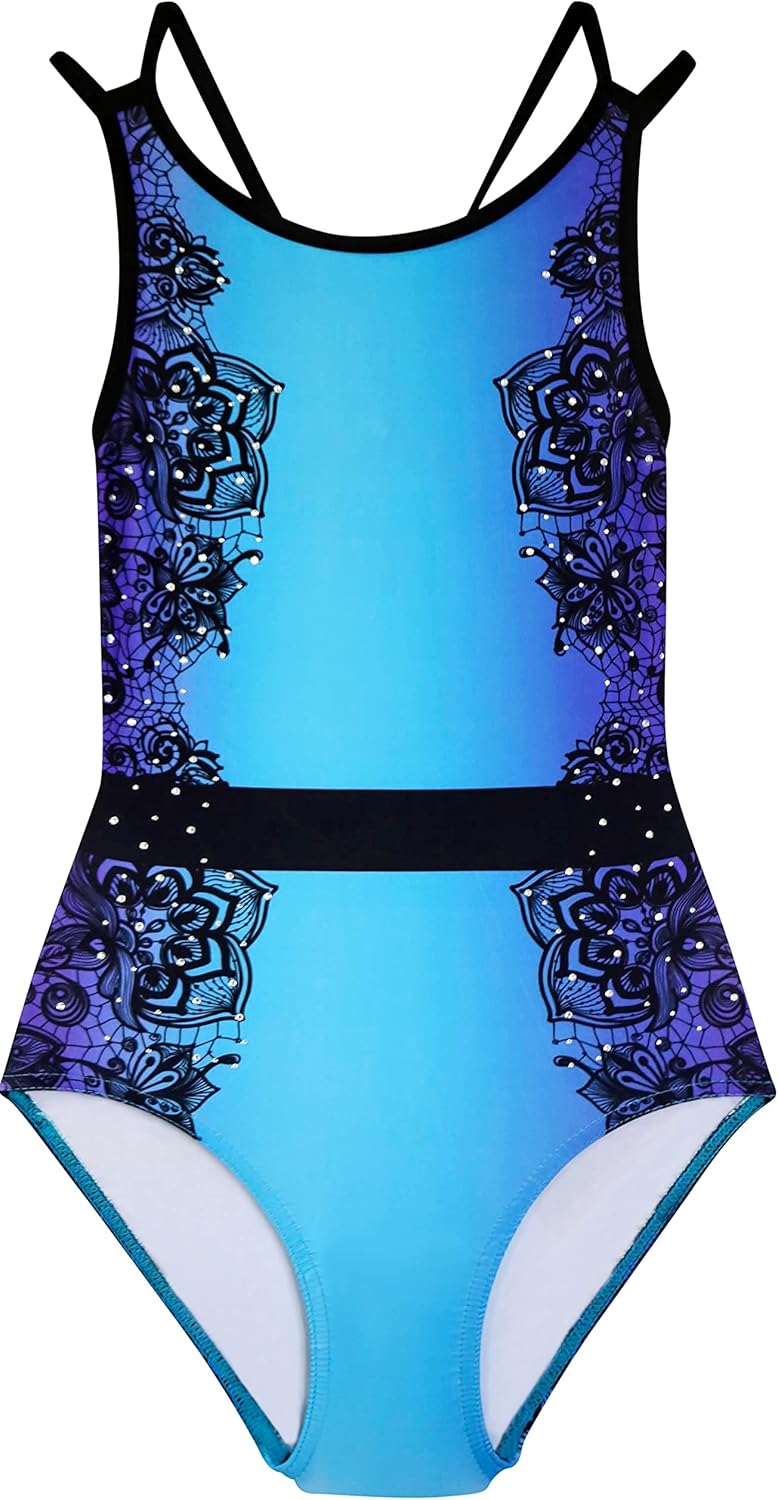 Stylish Gymnastics Leotards for Girls and Women, Sizes 3T-16