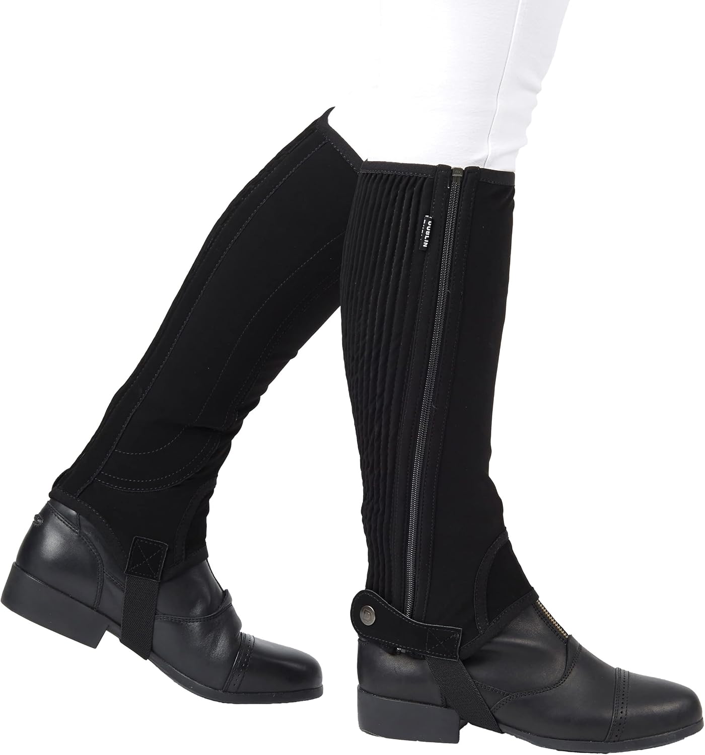 Dublin Easy-Care Half Chaps II for Ultimate Riding Comfort