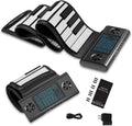 KONIX 61 Keys Roll Up Piano - Portable Silicone Keyboard for Beginners
