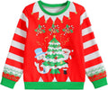 BOVOSHA Boys Ugly Christmas Sweatshirt - Festive Fun!