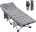 Folding Camping Cot for Adults - Heavy Duty 500lb Capacity Sports