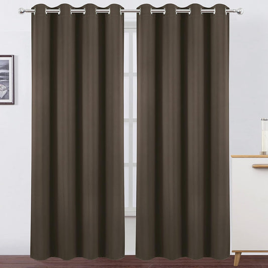 Blackout Curtains Set of 2 Panels for Ultimate Room Darkening