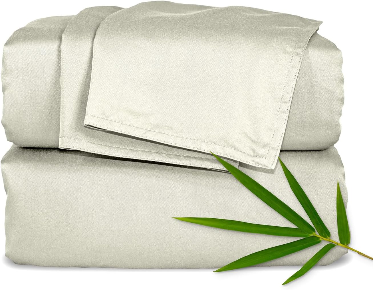 Pure Bamboo Twin Sheets Set - Luxuriously Soft & Cooling