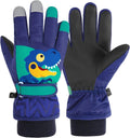 American Trends Kids Waterproof Snow Gloves
