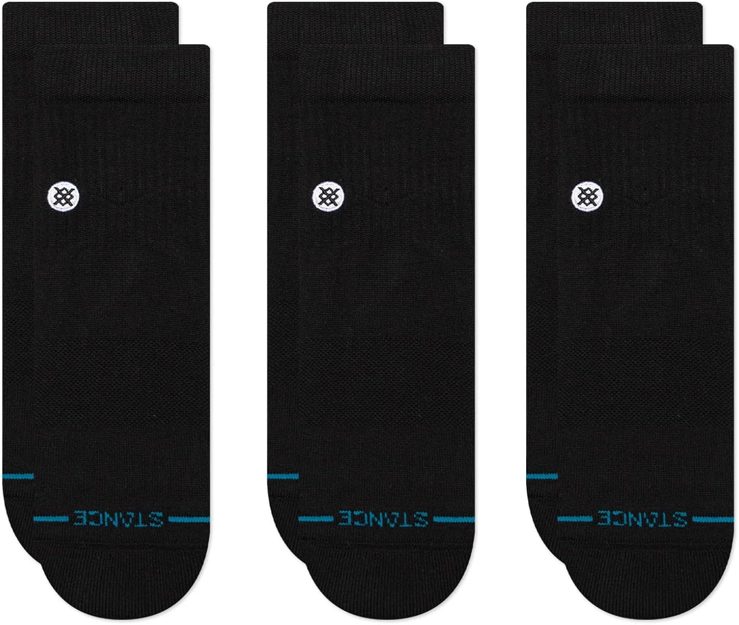 Stance Icon Quarter Socks 3 Pack for Ultimate Comfort and Style