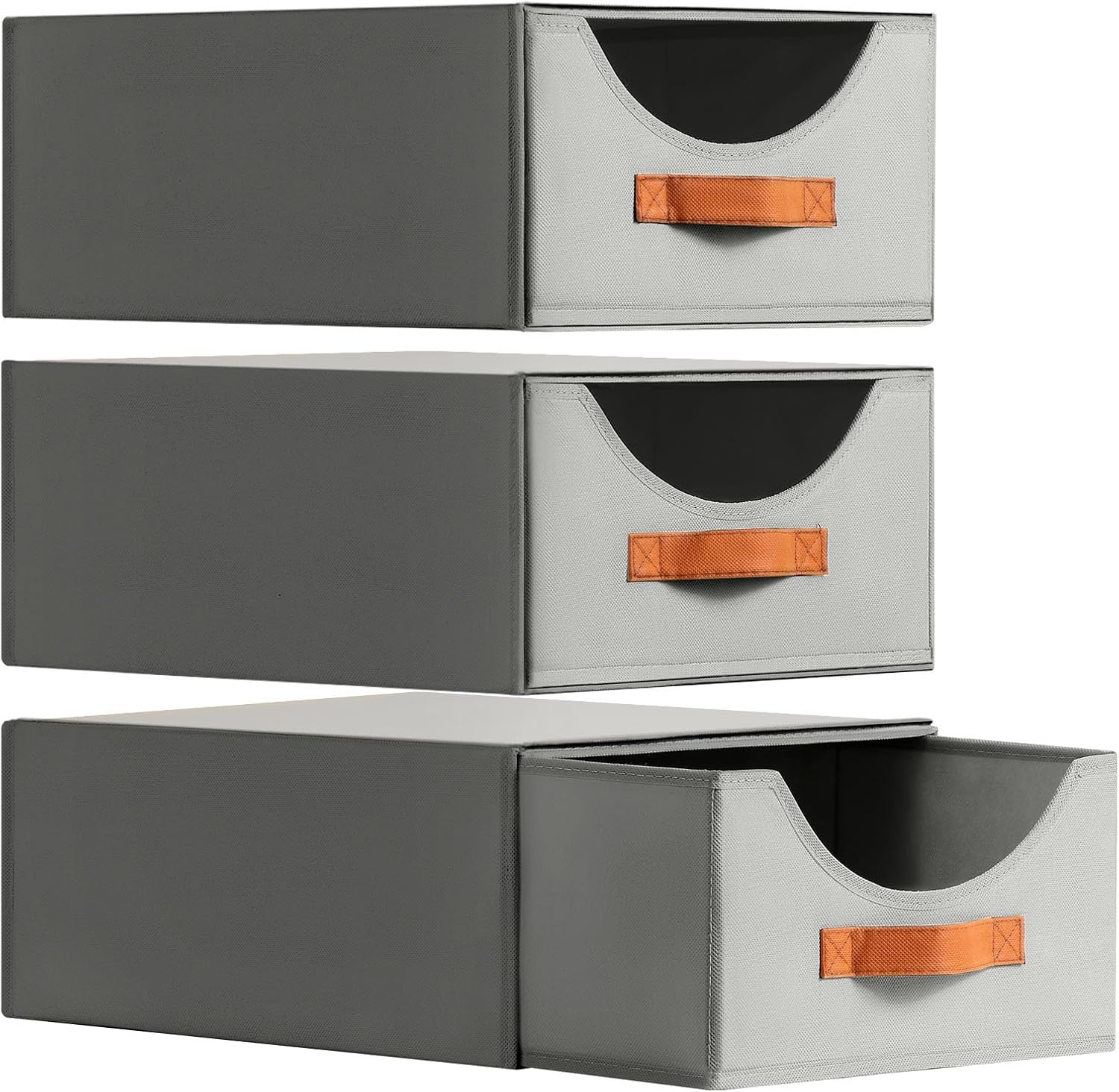 Large Stackable Storage Bins for Organizing Your Space Efficiently