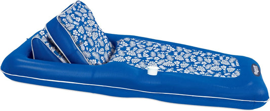 Aqua Campania Ultimate 2-in-1 Pool Float Lounge for Relaxation