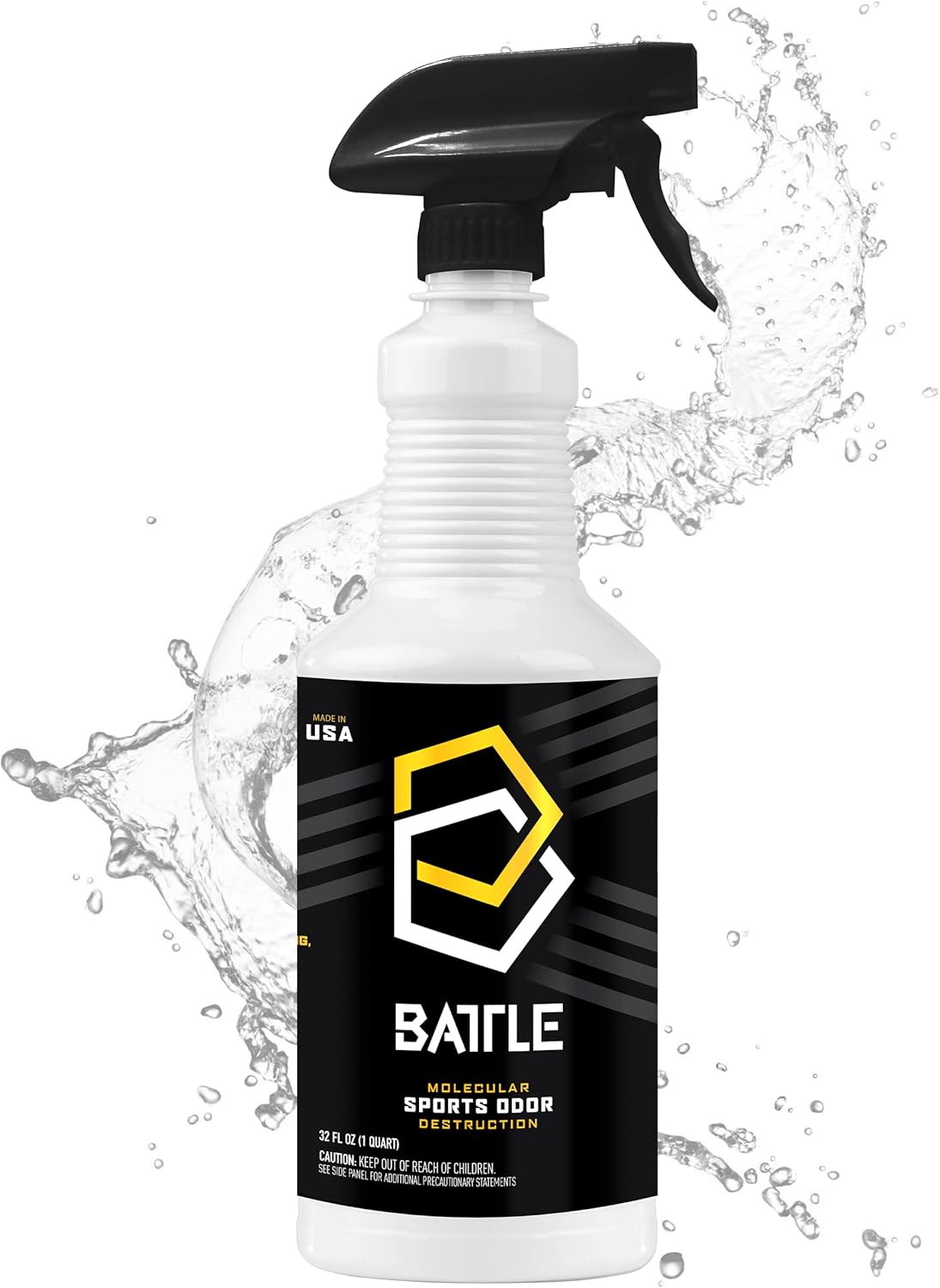 32oz Battle Sports Odor Eliminator Spray - Zero Odor Power!