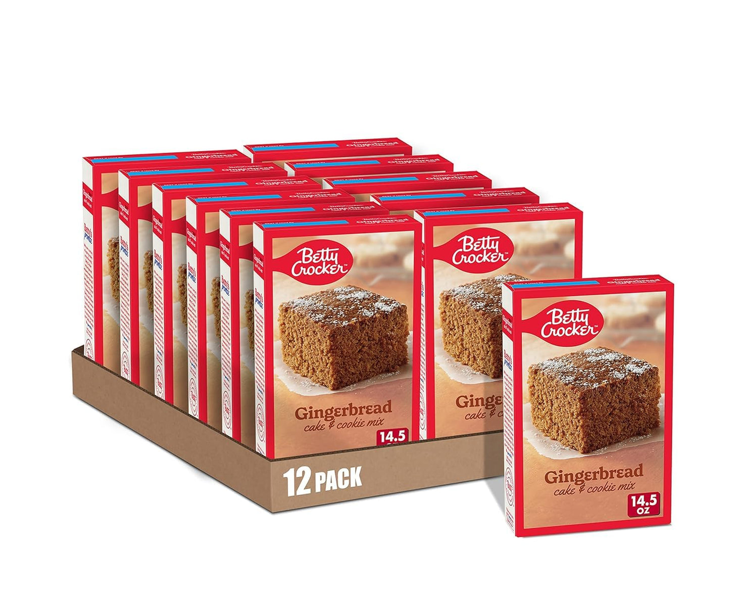 Betty Crocker Gingerbread Cake and Cookie Mix for Family Fun
