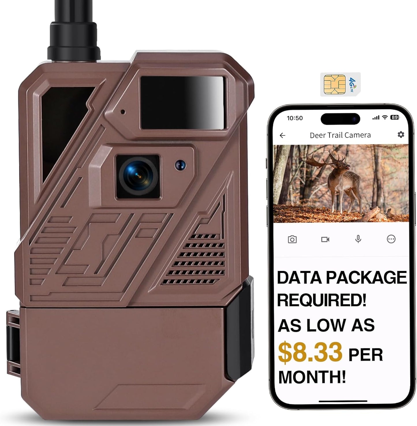 Zleo 4G Trail Camera: Live Streaming, Motion-Activated