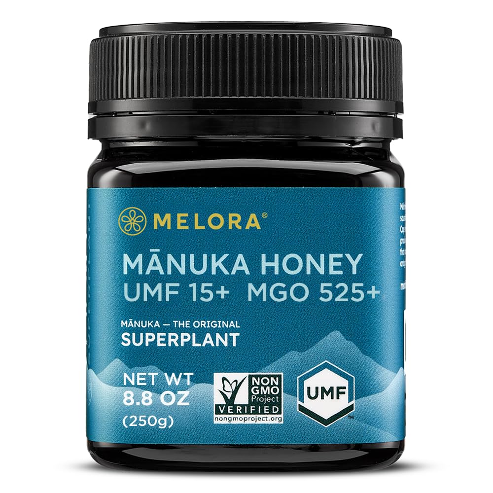 Melora Raw Manuka Honey from New Zealand - UMF 15+ Quality