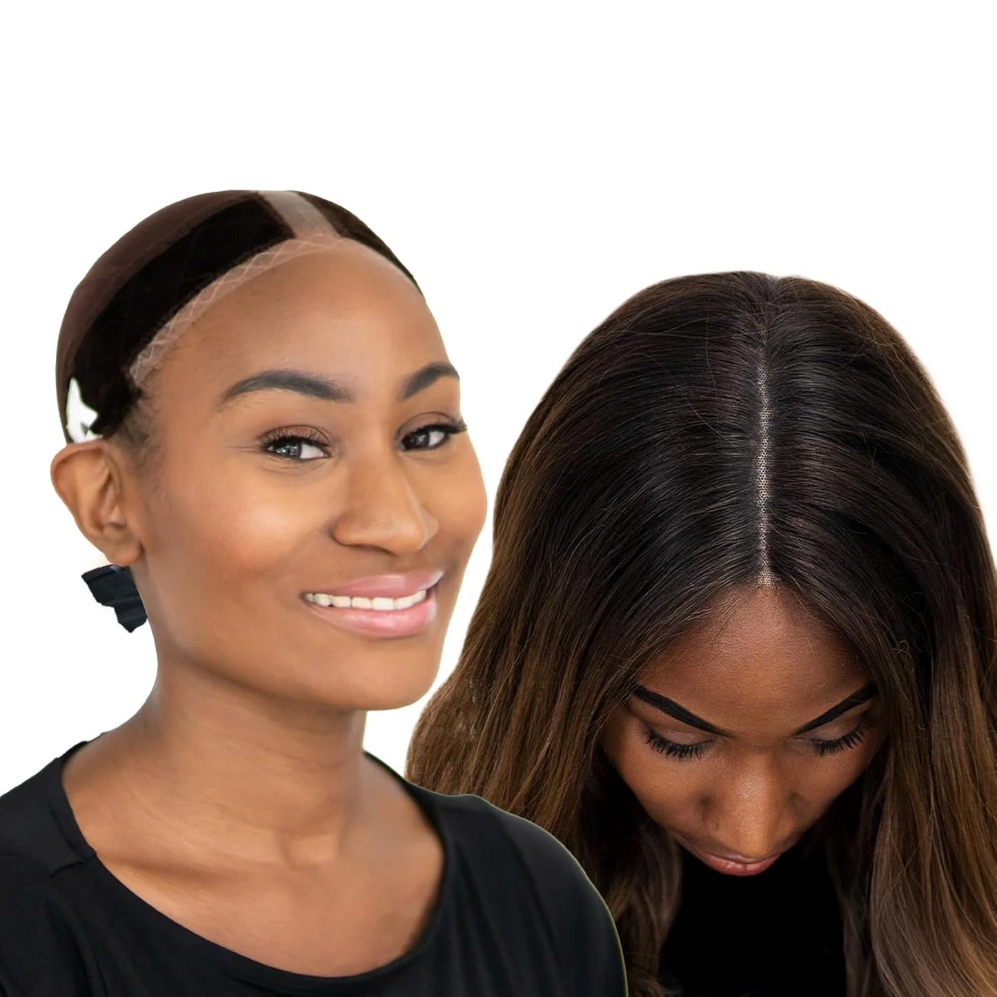 Milano Collection Lace Wig Grip Cap for Women, Adjustable Fit