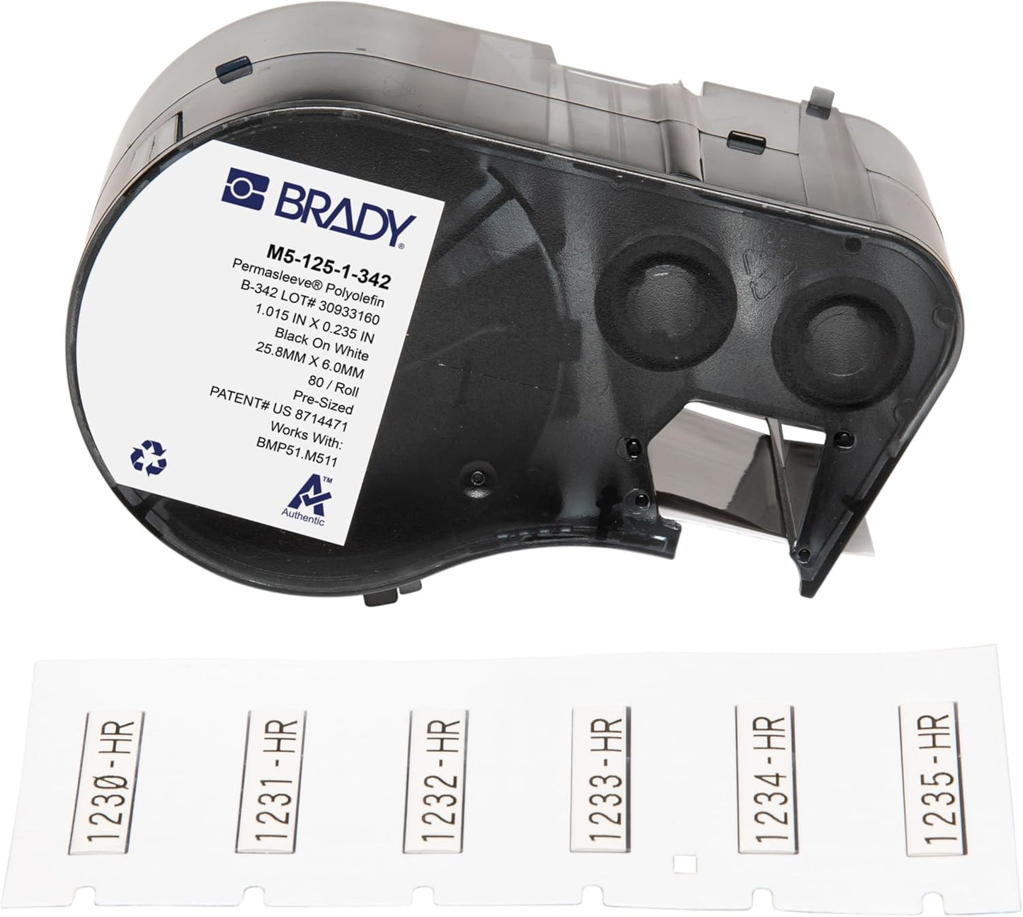 Brady PermaSleeve Heat-Shrink Labels for Cable Marking Needs