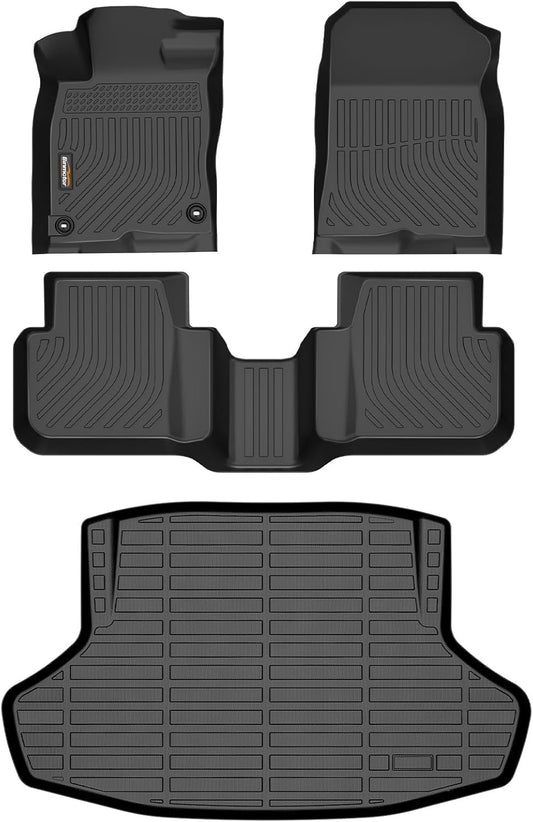 All Weather Car Floor Mat Set for 2025 Honda Civic Hybrid Sedan