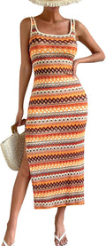 Chic Women's Maxi Dress for Summer Beach Days and Casual Outings