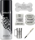 Laser Marking Spray for Metal - High Contrast Black Marking Fluid