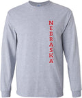 CornBorn Nebraska Huskers Long Sleeve T-Shirts (Style D184)