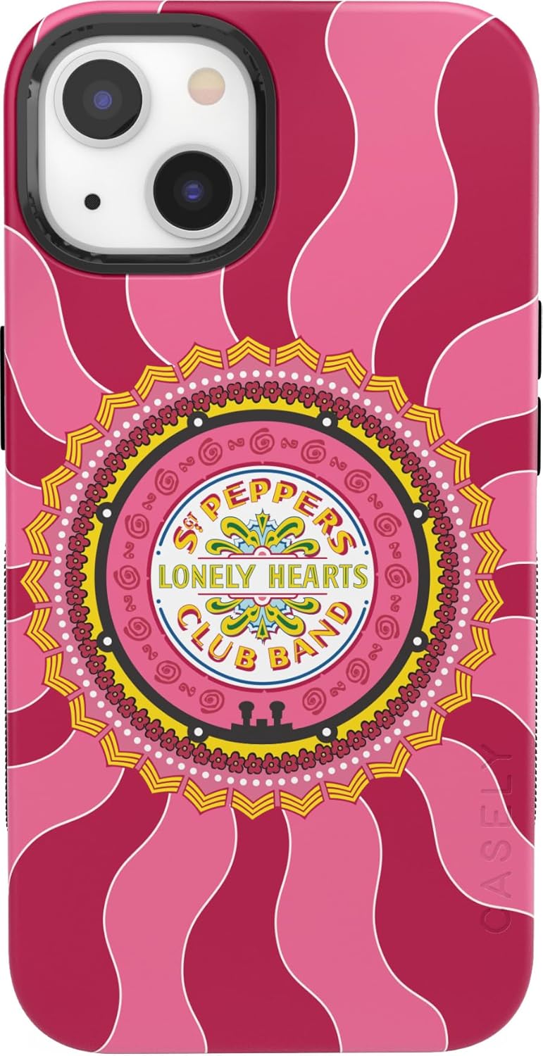 Casely iPhone 13 Case - Beatles Lonely Hearts Club Design