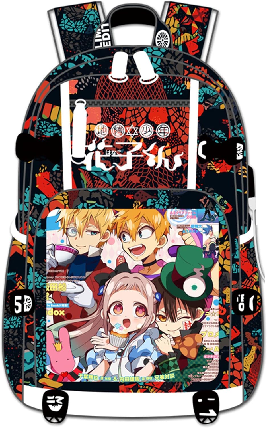 ISaikoy Anime Toilet Bound Hanako kun Backpack for School