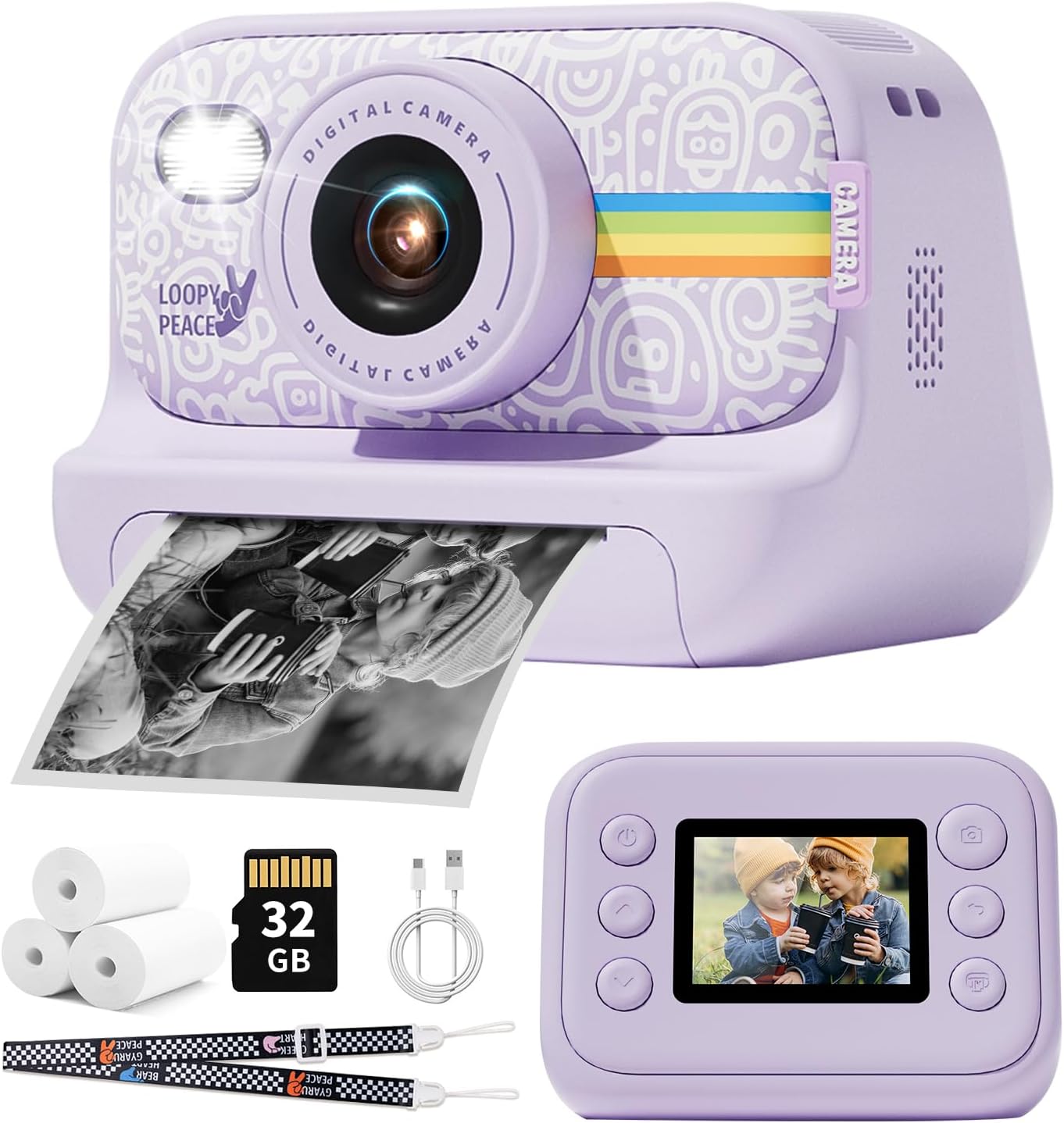 JOYTRIP Instant Print Camera for Kids - Perfect Creative Gift