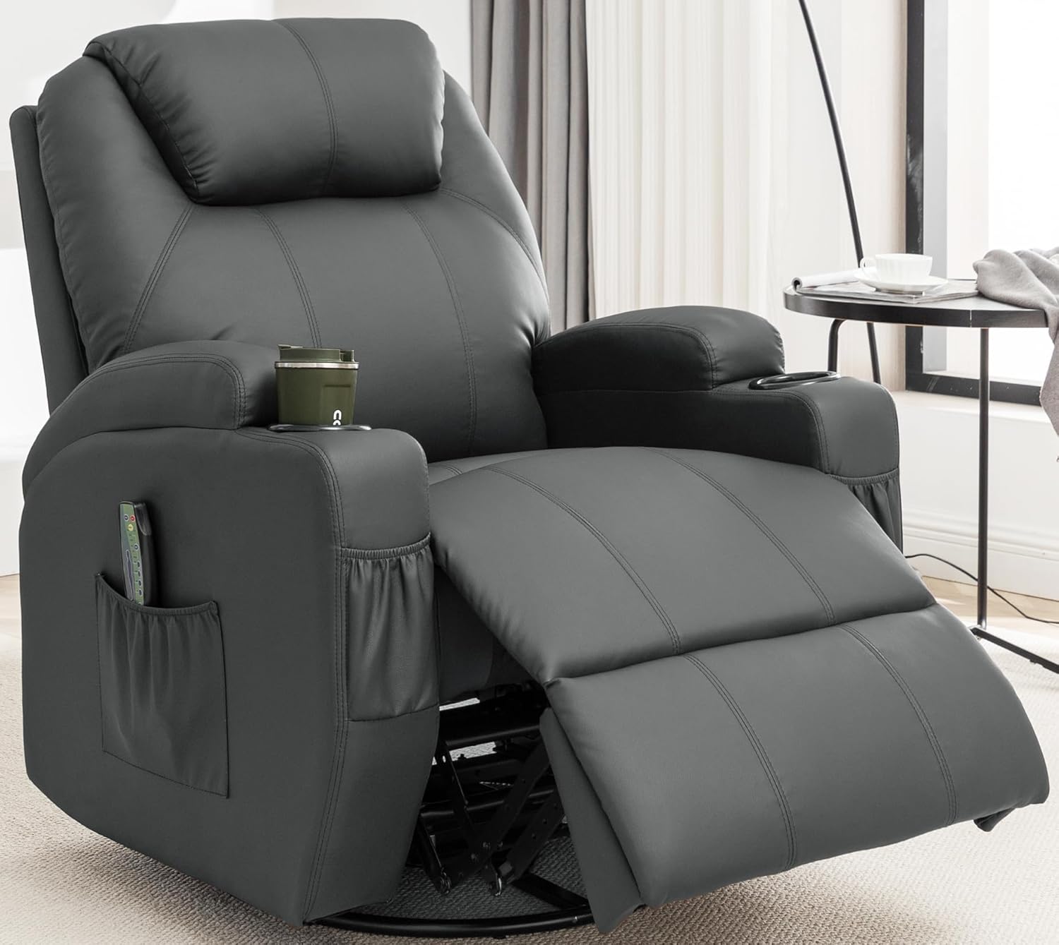 Recliner Chair with Massage and Heat for Ultimate Relaxation